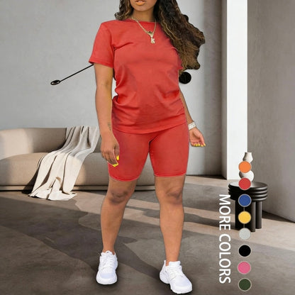 Damen Sport Top & Shorts 2-teiliges Set ✨ Müheloser Stil und ganztägiger Komfort ✨
