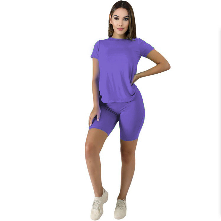 Damen Sport Top & Shorts 2-teiliges Set ✨ Müheloser Stil und ganztägiger Komfort ✨