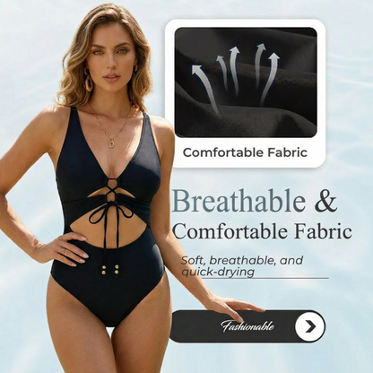 Monokini mit Schnürung und Cutouts 👙✨Zeig deinen Charme