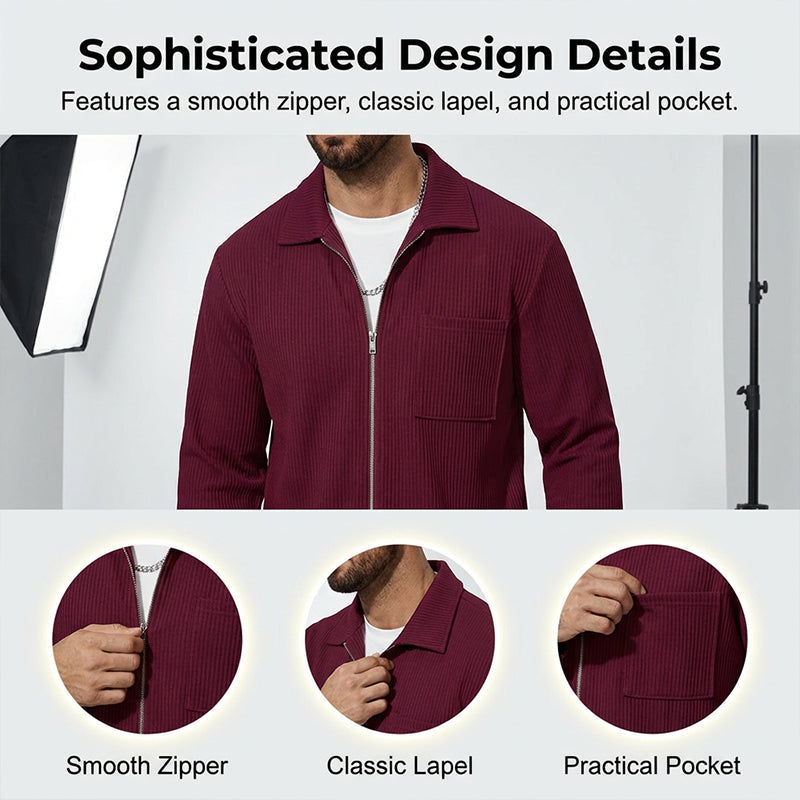 🔥Hot Sale Offers-Casual Long Sleeve Jacket & Pants Set ✈️Free Shipping