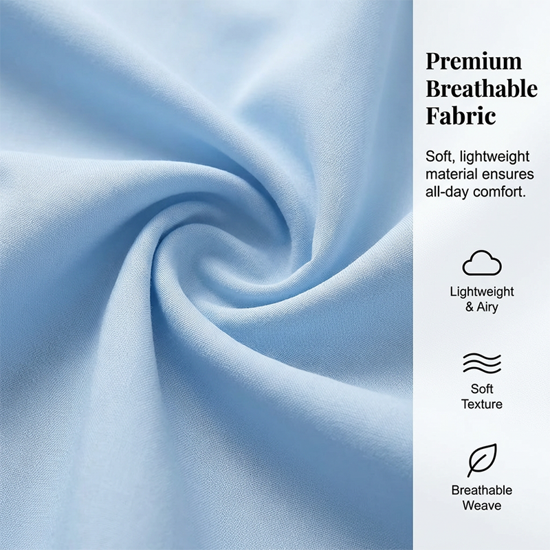🔥Heiße Deals – Oversized-Hemdblusenkleid für Damen mit Rüschensaum✨ Sommerliche Leichtigkeit🌞