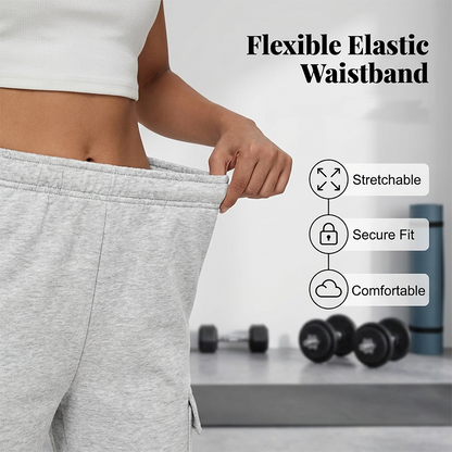 Women's High-Waist Wide-Leg Cargo Pants 🔥 Step Into Comfort & Style🔥