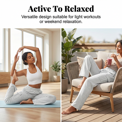 Women's High-Waist Wide-Leg Cargo Pants 🔥 Step Into Comfort & Style🔥