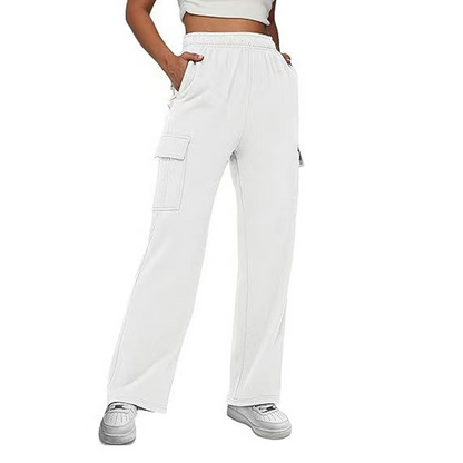 Women's High-Waist Wide-Leg Cargo Pants 🔥 Step Into Comfort & Style🔥