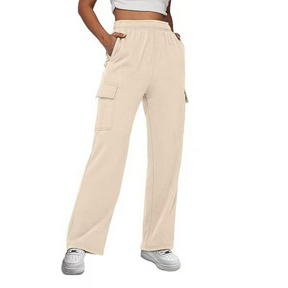 Women's High-Waist Wide-Leg Cargo Pants 🔥 Step Into Comfort & Style🔥