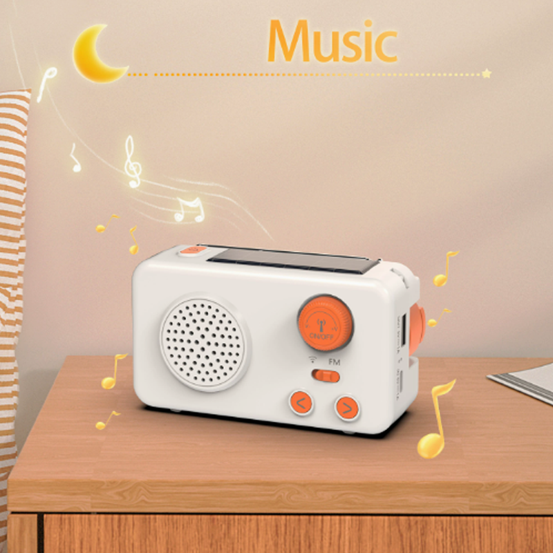 Emergency Hand Crank Solar Radio With Flashlight & Power Bank📻Perfect For Your Next Adventure Or Emergency Kit.