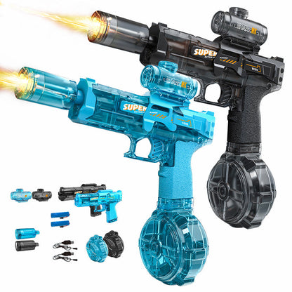 Electric Water Gun: Ice Mouse with Flashlight⚡💦🔥