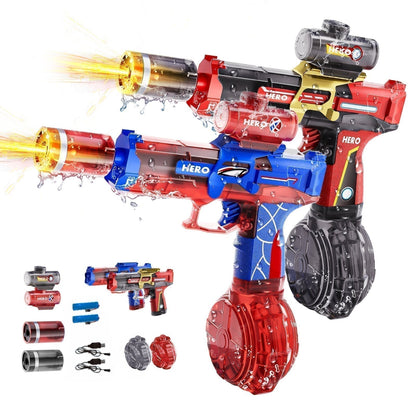 Electric Water Gun: Ice Mouse with Flashlight⚡💦🔥