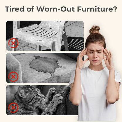 💥Limited-time 56% Off ✨High-Stretch Soft Curved Chair Cover🪑 Elevate Your Dining Experience 🌟
