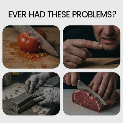 🍳Electric Knife Sharpener with 2-Speed Modes⚡Kitchen Knives Like New – Sharp In Seconds ✨