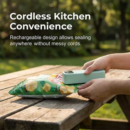 💥✨Limited-time 50% Off 🔥Mini Cordless Vacuum Sealer Machine 🌿 Keep Your Food Fresher For Longer