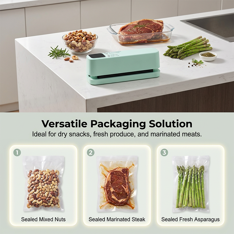 💥✨Limited-time 50% Off 🔥Mini Cordless Vacuum Sealer Machine 🌿 Keep Your Food Fresher For Longer
