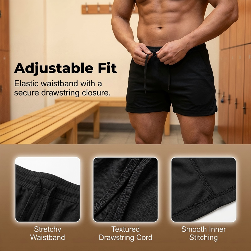 🌟Men's Quick-Dry Athletic Workout Shorts🔥Designed For Movement 🏃‍♂️ Built For Comfort