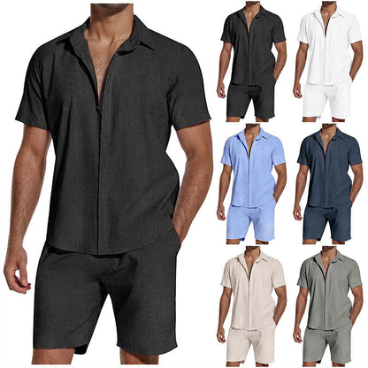 Summer Casual Breathable 2-Piece Set for Men🌞 Effortless Summer Style