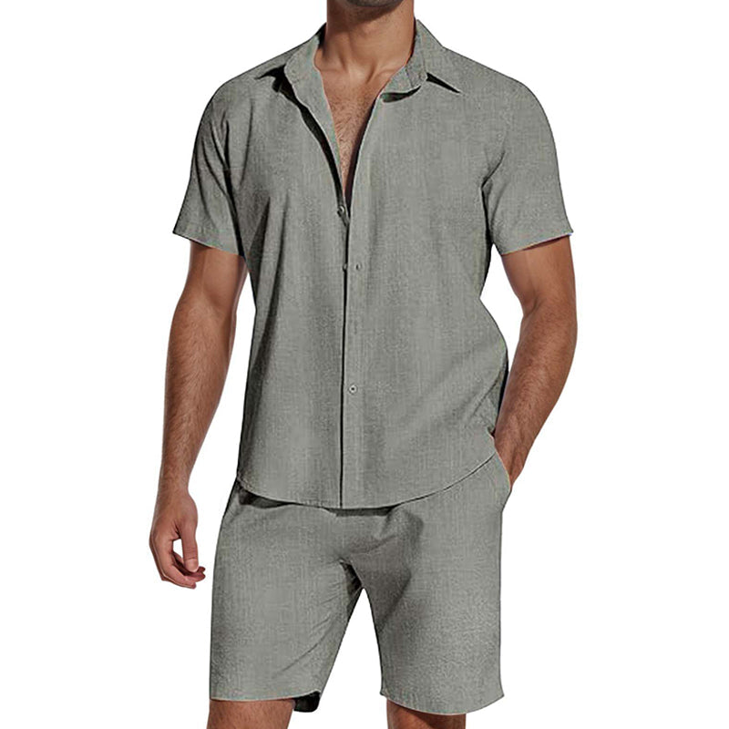Summer Casual Breathable 2-Piece Set for Men🌞 Effortless Summer Style