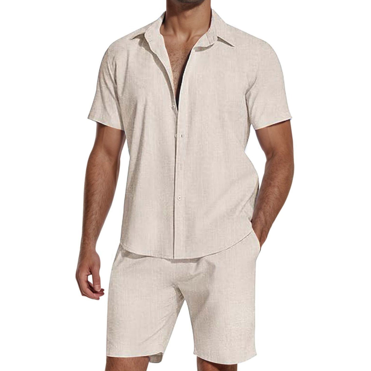 Summer Casual Breathable 2-Piece Set for Men🌞 Effortless Summer Style