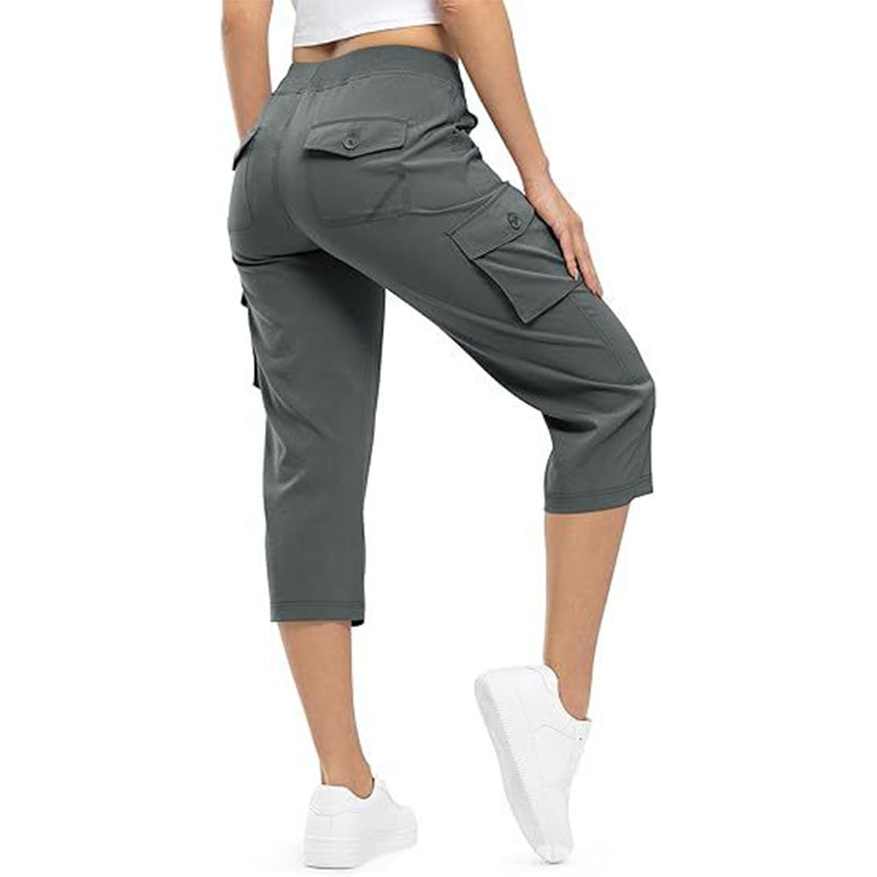 💥✨50 % Rabatt für begrenzte Zeit ✨Damen Leichte Cargo Capris🌿 Abenteuerbereiter Komfort und Stil 🌿
