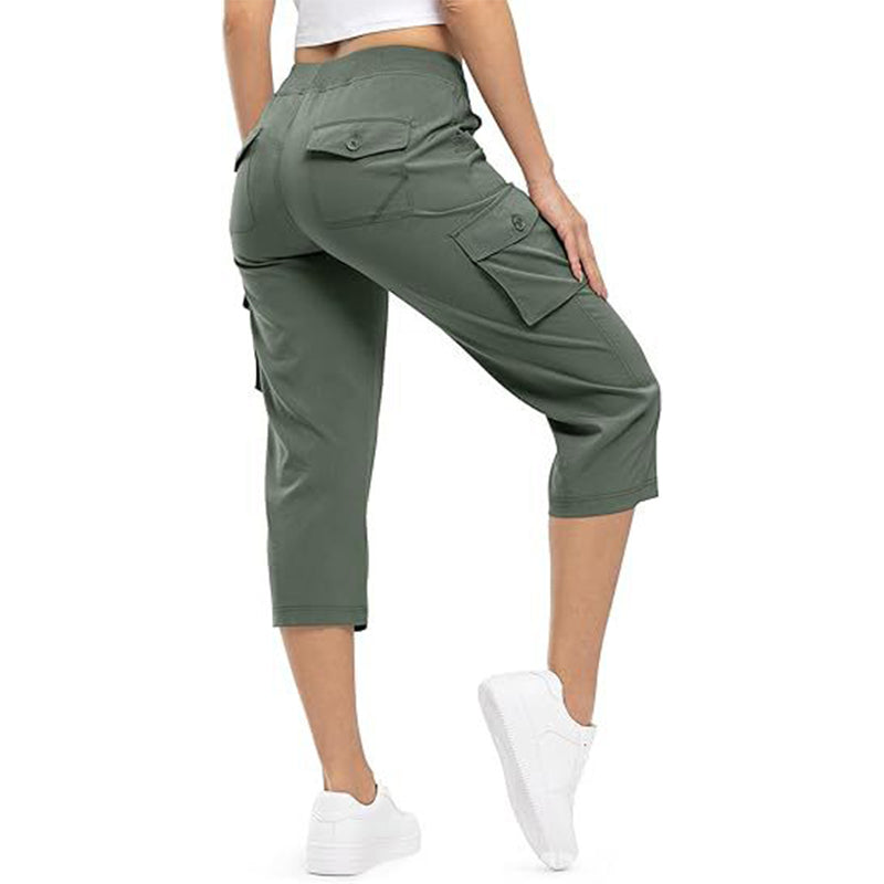 💥✨50 % Rabatt für begrenzte Zeit ✨Damen Leichte Cargo Capris🌿 Abenteuerbereiter Komfort und Stil 🌿