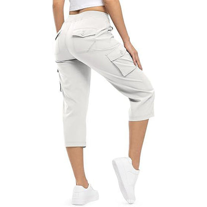 💥✨50 % Rabatt für begrenzte Zeit ✨Damen Leichte Cargo Capris🌿 Abenteuerbereiter Komfort und Stil 🌿