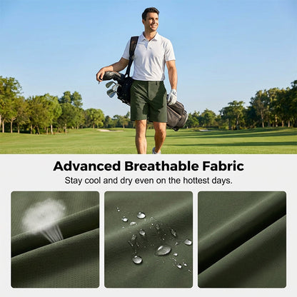 👖 Herren-Performance-Golfshorts mit 4-Wege-Stretch🏌️‍♂️Bleiben Sie bequem und stilvoll ⛳