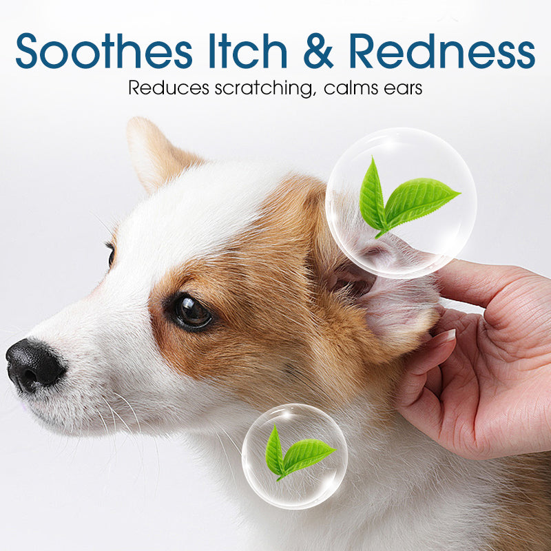 🐾 2026 Sale — Over 68,000 Sold!🔥 Pet Ear Cleaner – Natural Plant Extracts 🌿