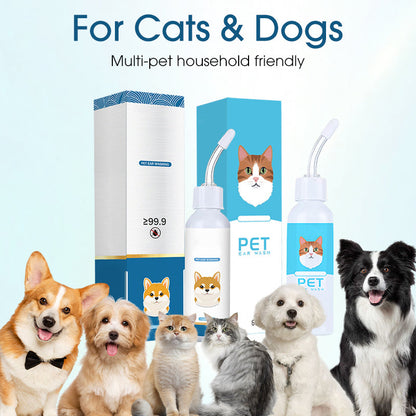 🐾 2026 Sale — Over 68,000 Sold!🔥 Pet Ear Cleaner – Natural Plant Extracts 🌿