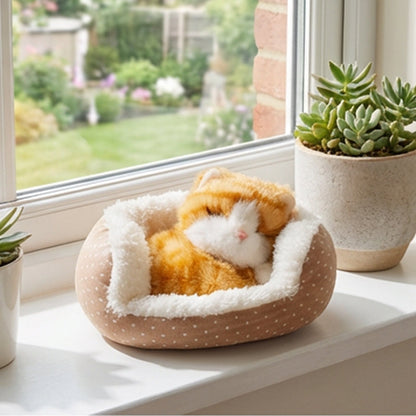 🏠 Entzückendes schlafendes Tier-Plüschtier 🐾 Perfekter Begleiter zur Schlafenszeit