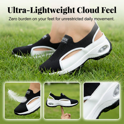 👟 Breathable Cut-out Slip-On Shoes for Women 🌬️Indulge In Effortless Comfort☁️