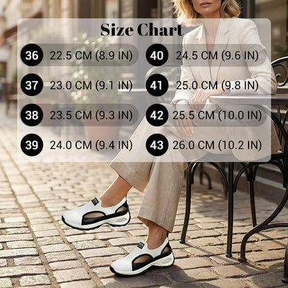 👟 Breathable Cut-out Slip-On Shoes for Women 🌬️Indulge In Effortless Comfort☁️