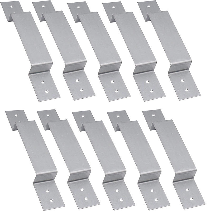🌬️💨 Say goodbye to wobbly fences! ⚙️Heavy-Duty Z-Brackets for Wood Fencing