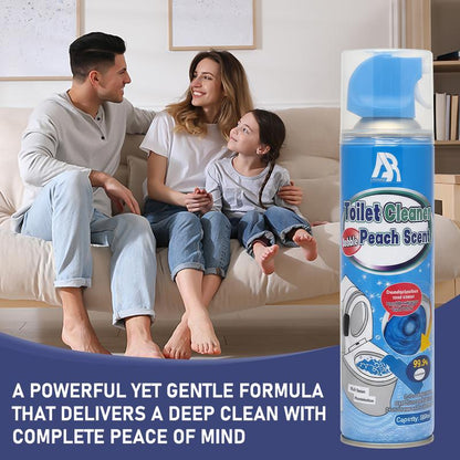 🥳2026 HOT SALE🥳💞50K+ SOLD!💥🧼✨ 50% OFF! Expanding Foam Toilet Cleaner – Reaches hidden corners, removes stains & odors. Leaves a light peach scent. Hygienic & effective. 🍑🛡️