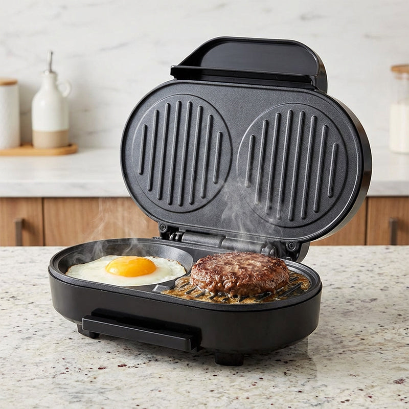 ⏳Limited-time 50% off⏰Multi-functional Griddle & Breakfast Maker🍳🍔🍞