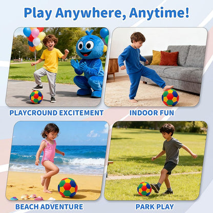 💗Soft Indoor Soccer Ball for Kids ⚽ Perfect For Kids – Play Anytime, Anywhere