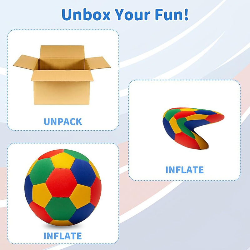💗Soft Indoor Soccer Ball for Kids ⚽ Perfect For Kids – Play Anytime, Anywhere