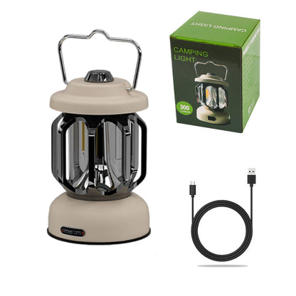 Stepless Dimming LED Camping Lantern 🔥 Light Up Your Adventure! 🌟