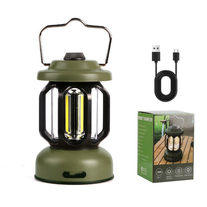 Stepless Dimming LED Camping Lantern 🔥 Light Up Your Adventure! 🌟