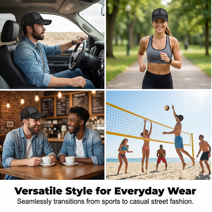 Breathable Mesh Baseball Cap ☀️ Stay Cool, Enjoy Full Protection 🏞️