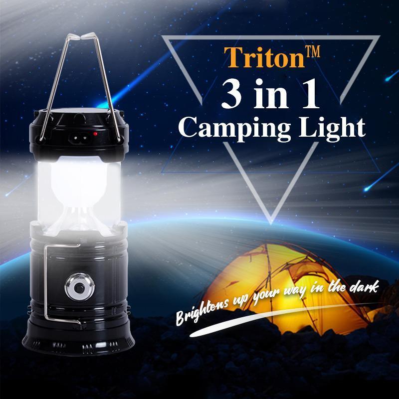 ⏳Limited-time 50% off⏰3-in-1 LED Flame Camping Lantern⛺🔦