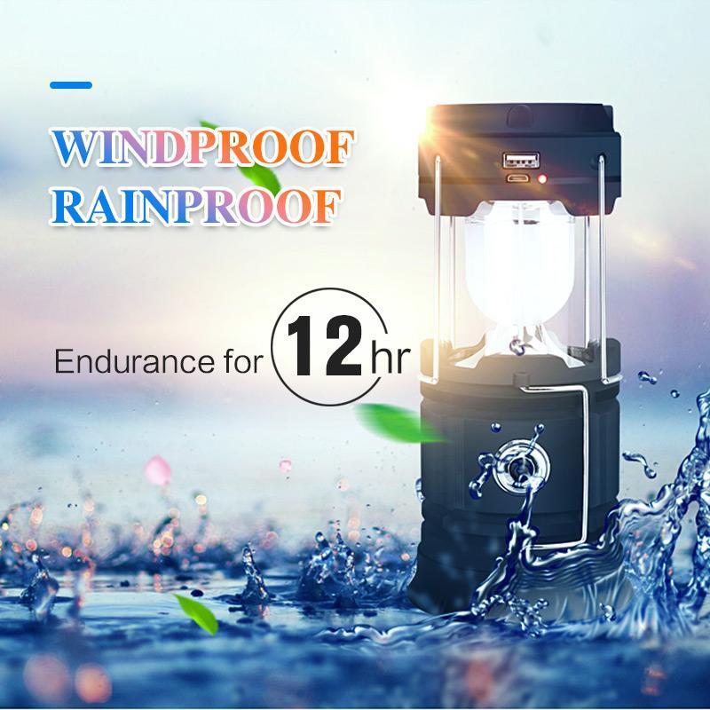 ⏳Limited-time 50% off⏰3-in-1 LED Flame Camping Lantern⛺🔦