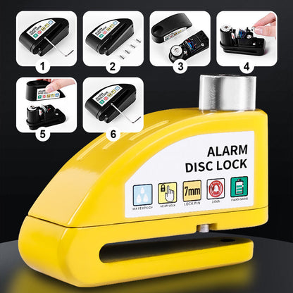 🔒 Motorcycle Anti-theft Alarm Disc Lock 🏍️The Ultimate Anti-Theft Lock