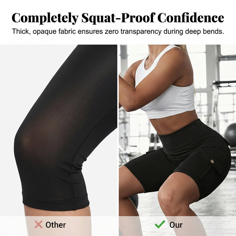 🥳2026 HOT SALE🥳💞50K+ SOLD!💥🧘‍♀️🍑 50% OFF! High‑Waist Butt‑Lifting Shorts – 4‑way stretch, squat‑proof. Pockets for phone & keys. Gentle tummy control, all‑day comfort. Your workout bestie. 🩳✨