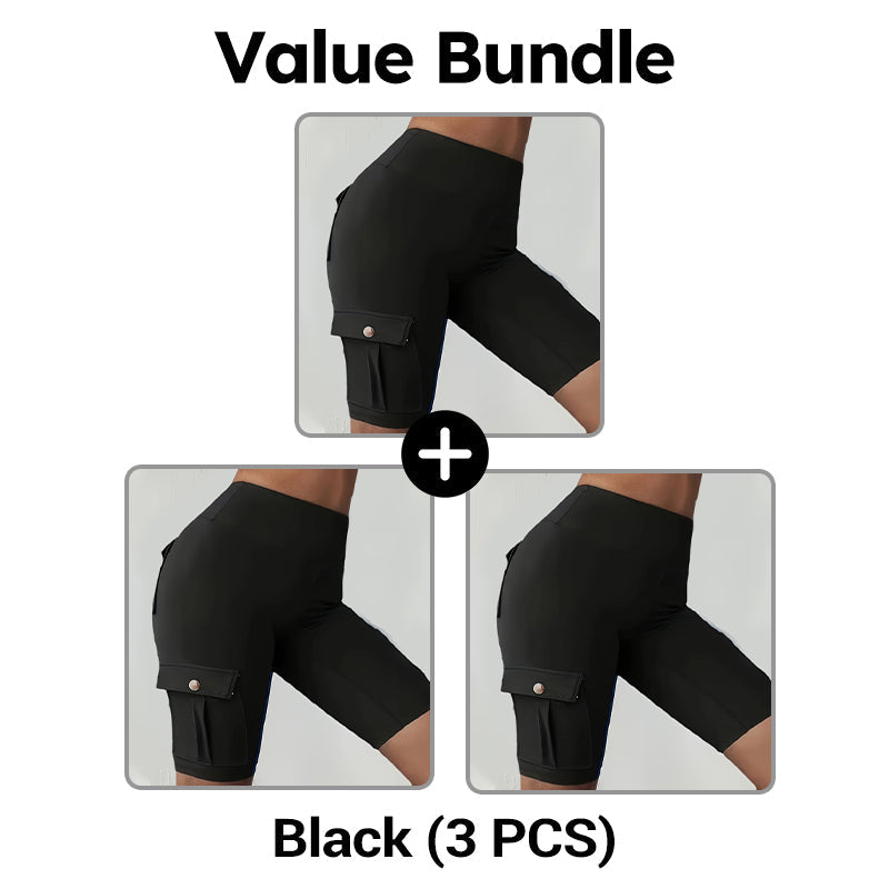 🥳2026 HOT SALE🥳💞50K+ SOLD!💥🧘‍♀️🍑 50% OFF! High‑Waist Butt‑Lifting Shorts – 4‑way stretch, squat‑proof. Pockets for phone & keys. Gentle tummy control, all‑day comfort. Your workout bestie. 🩳✨