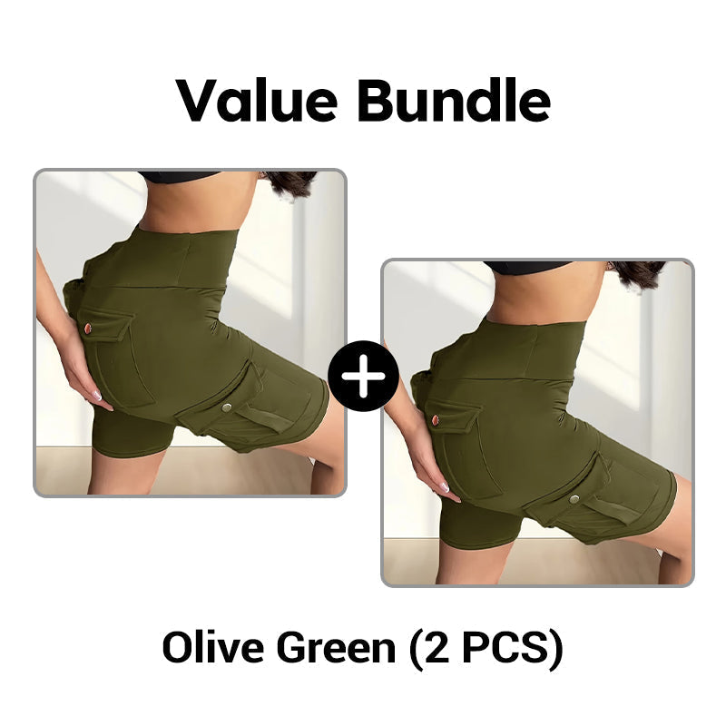 🥳2026 HOT SALE🥳💞50K+ SOLD!💥🧘‍♀️🍑 50% OFF! High‑Waist Butt‑Lifting Shorts – 4‑way stretch, squat‑proof. Pockets for phone & keys. Gentle tummy control, all‑day comfort. Your workout bestie. 🩳✨