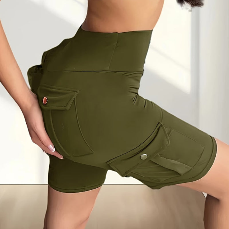 🥳2026 HOT SALE🥳💞50K+ SOLD!💥🧘‍♀️🍑 50% OFF! High‑Waist Butt‑Lifting Shorts – 4‑way stretch, squat‑proof. Pockets for phone & keys. Gentle tummy control, all‑day comfort. Your workout bestie. 🩳✨