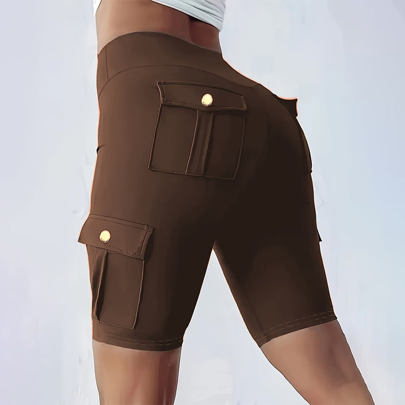 🥳2026 HOT SALE🥳💞50K+ SOLD!💥🧘‍♀️🍑 50% OFF! High‑Waist Butt‑Lifting Shorts – 4‑way stretch, squat‑proof. Pockets for phone & keys. Gentle tummy control, all‑day comfort. Your workout bestie. 🩳✨