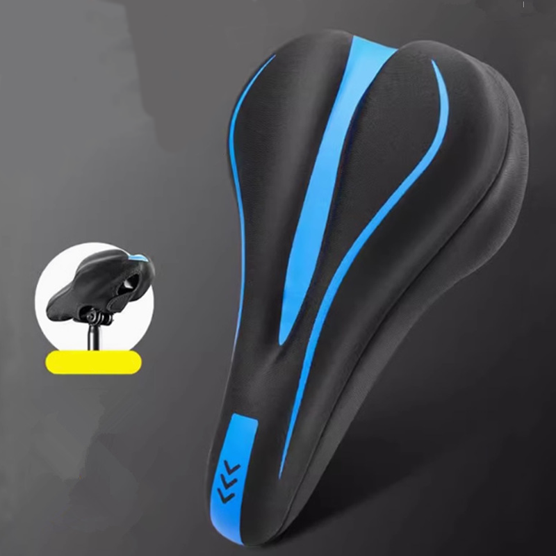 🌟 High-Elastic Silicone Bike Saddle Cover🚴‍♂️ Upgrade Your Riding Experience