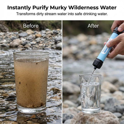🌍Portable Gravity Water Filter System💧 Enjoy Clean Water, Anytime, Anywhere