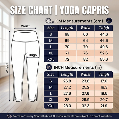 🌟Stretchy Tummy Control Yoga Capris for Women💪 Unleash Your Confidence✨