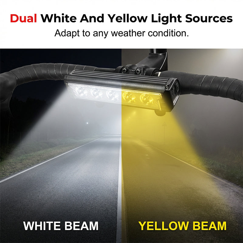 ⚡High-Lumen USB Rechargeable Bicycle Light 🚴‍♂️ Ride with Confidence