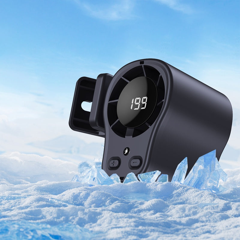🔥HOT SALE 50% OFF🔥Hands-Free Personal Cooling Fan with LED Display🚗❄️Small fan. Big difference 😍